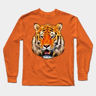 Tiger Tie Dye Long Sleeve T-Shirt